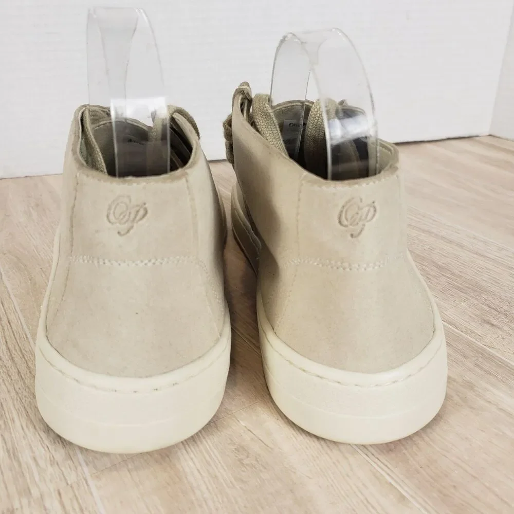 Ohne Project Pietra Chukka Barefoot Boot White Leather Spain US Sz 8.5 Women
